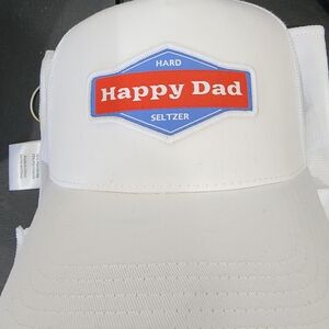 Happy Dad White Cap